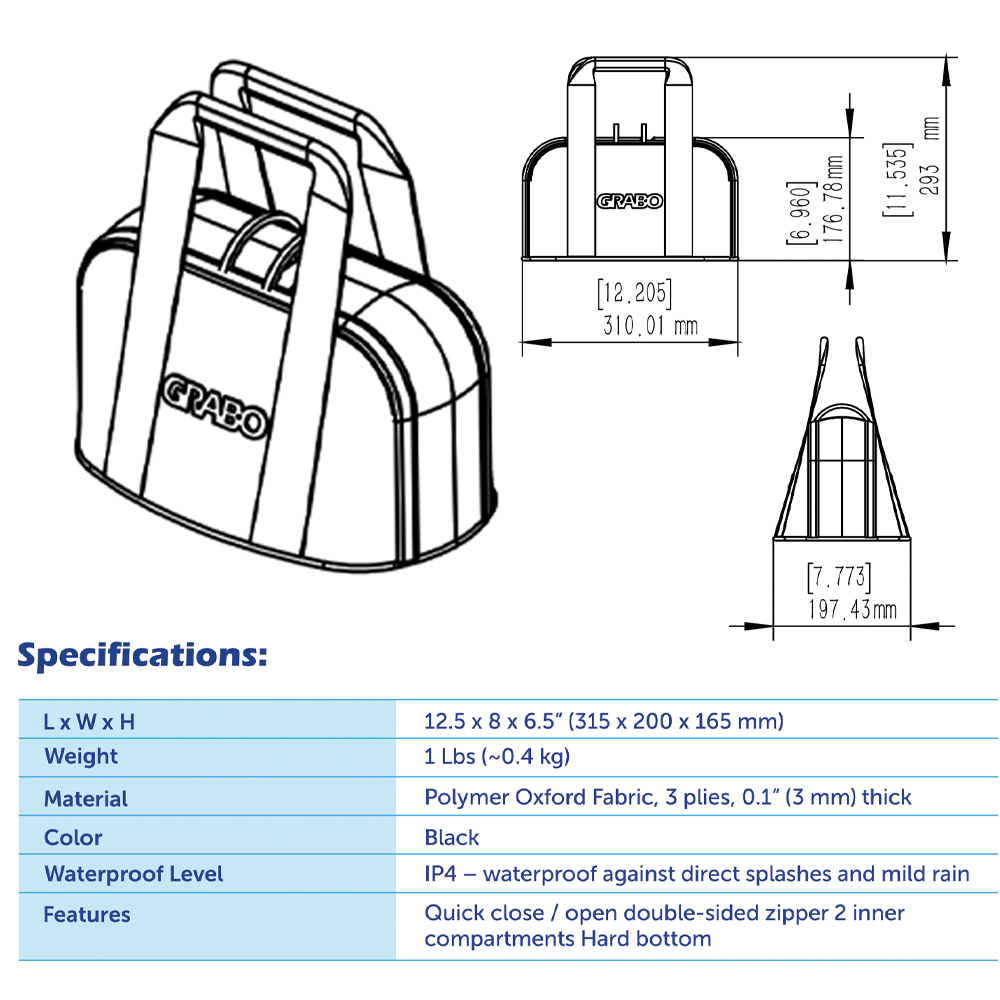 GRABO Replacement Carry Bag