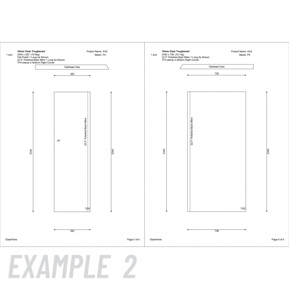 Drawing Request Form  - Refill Pad