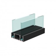 Double Glazed Top Profile - Black