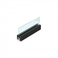 LED Track System (Without Semi Transparent Covers) - Black