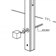 EaziRail Sidemount Fixing Covercap - Anodised