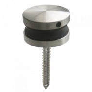 50mm Point Fixture With 100mm Wood Screw - 304SSS