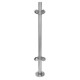 1100mm 90 Degree Balustrade Post Inc. Clamps For 10mm Glass