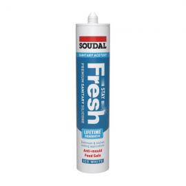 Soudal Stay Fresh Anti Mould Silicone - White