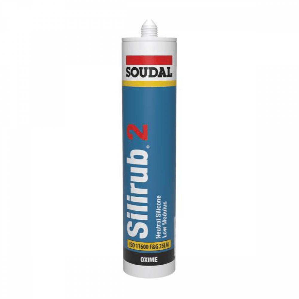 Soudal Silirub 2 Premium Black Glazing Silicone