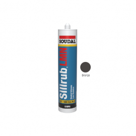 Soudal Silirub LMN Window Installation Silicone - Bronze