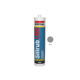 Soudal Silirub LMN Window Installation Silicone - Grey