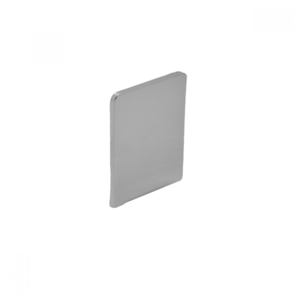 End Cap For 25x38 Bright Aluminium