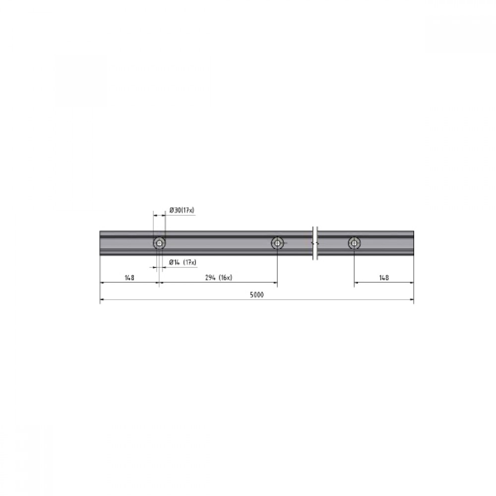 OnLevel 6000 Top Mount Channel - 0.74kN