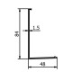 OnLevel 6501 Profile Cladding - Anodised Aluminium