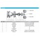 Flat Head UV Articulated Bolt For Variable Thickness Glass