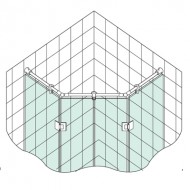 Reinforcement Bar Clamp - Satin Chrome